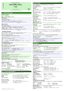 basic libreoffice reference cards calc documentation macro breeze programming api making macros